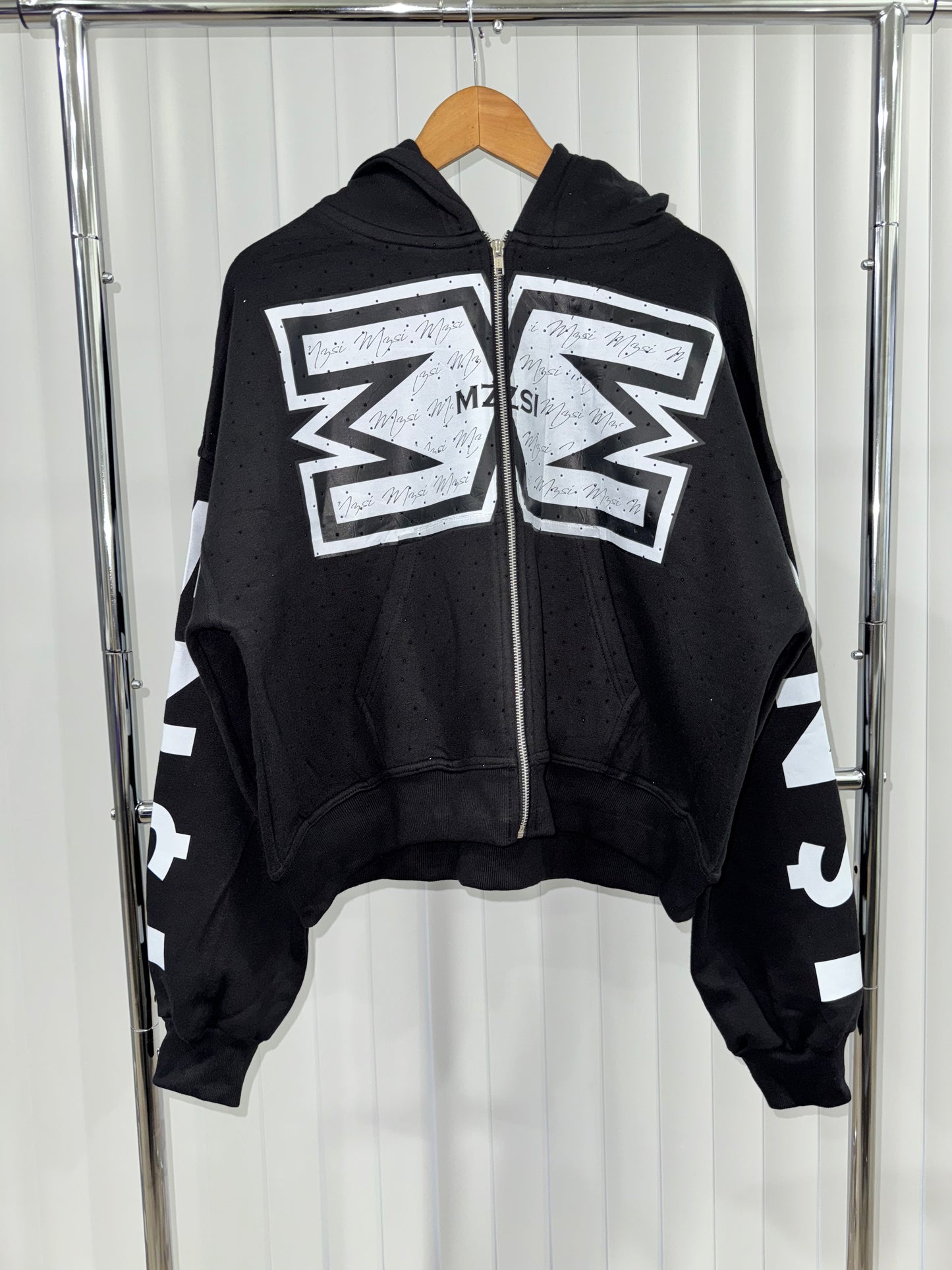 HOODIE CROPPED ZIP UP MZSI 122401